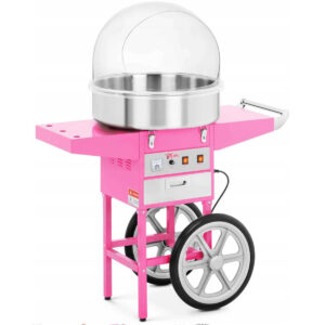 Maszyna do waty cukrowej z wózkiem 1200W dla KGW