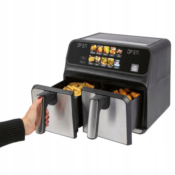 Air fryer dwukomorowy XXL - obrazek 7