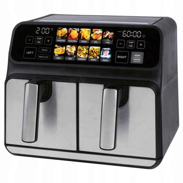 Air fryer dwukomorowy XXL - obrazek 9