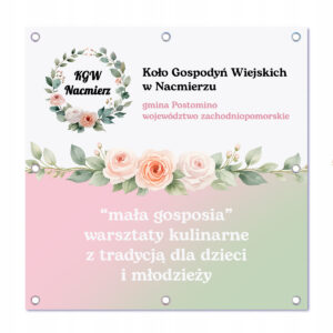 Baner KGW siateczkowy na metry