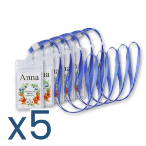 Identyfikator etui plastikowe ze smyczą dla KGW