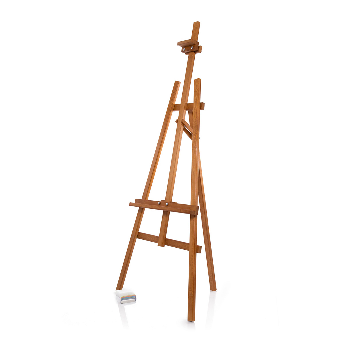 Potykacz stojak drewniany czarny z grawerem KGW - obrazek 4