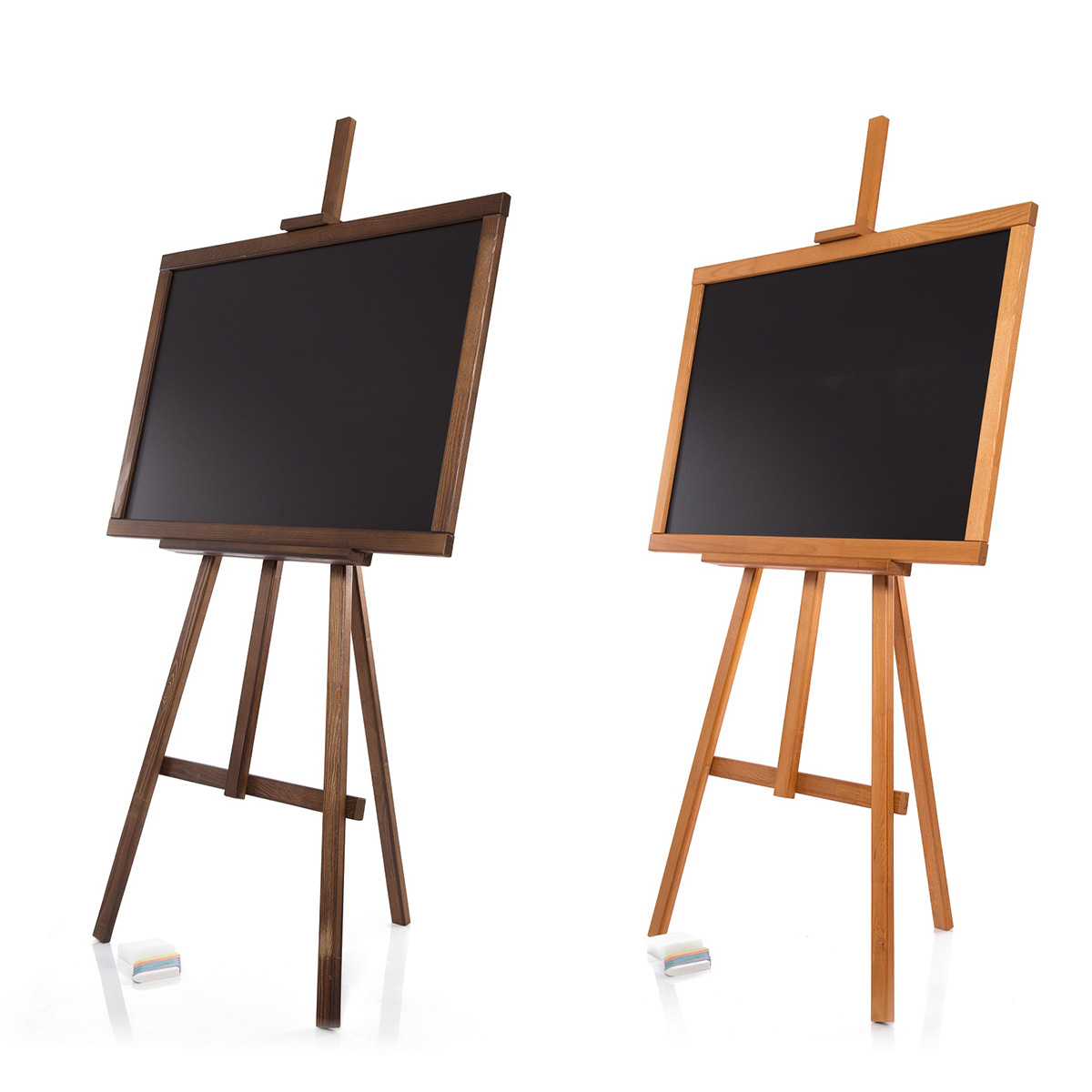 Potykacz stojak drewniany czarny z grawerem KGW