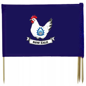 Parawan plażowy z nadrukiem dla KGW