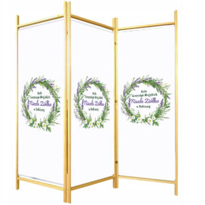 Parawan z nadrukiem dla KGW