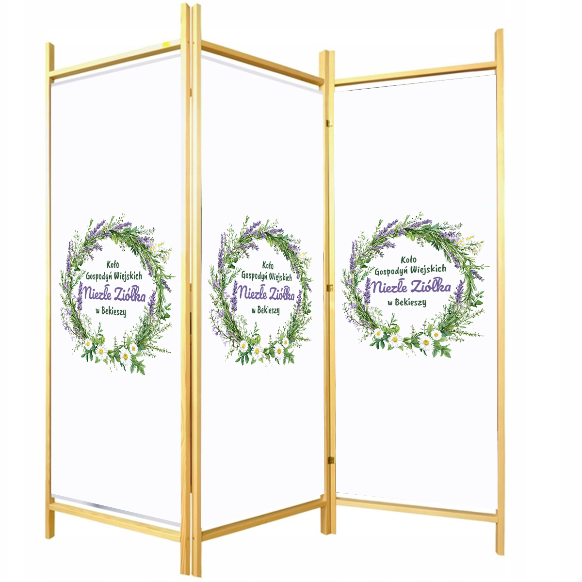 Parawan z nadrukiem dla KGW