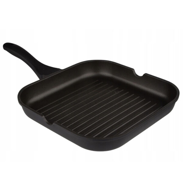 Patelnia grillowa Expert 28 cm aluminiowa Valdinox