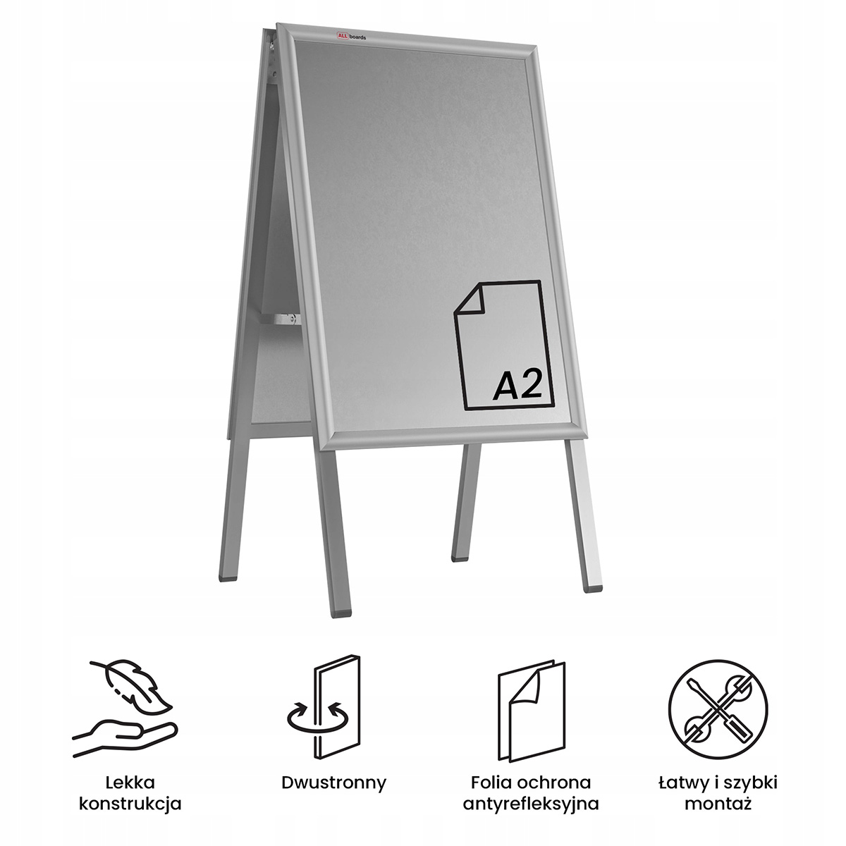 Potykacz reklamowy A2 dla KGW - obrazek 2