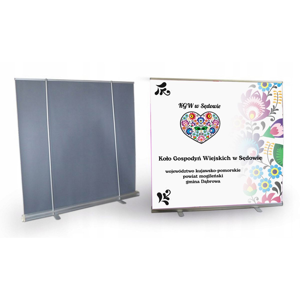Rollup dla KGW 200×200 cm - obrazek 2