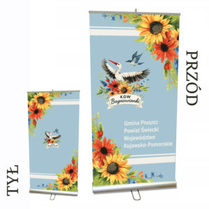 Rollup dwustronny dla KGW 85x200 cm