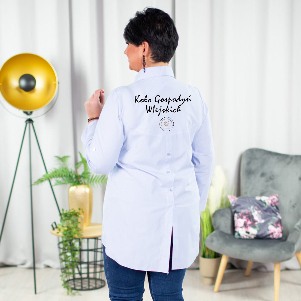 Elegancka koszula długa dla KGW - obrazek 3