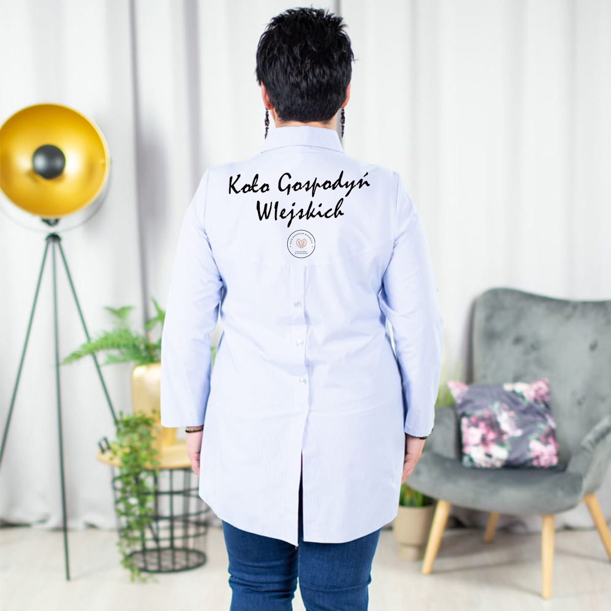 Elegancka koszula długa dla KGW - obrazek 4