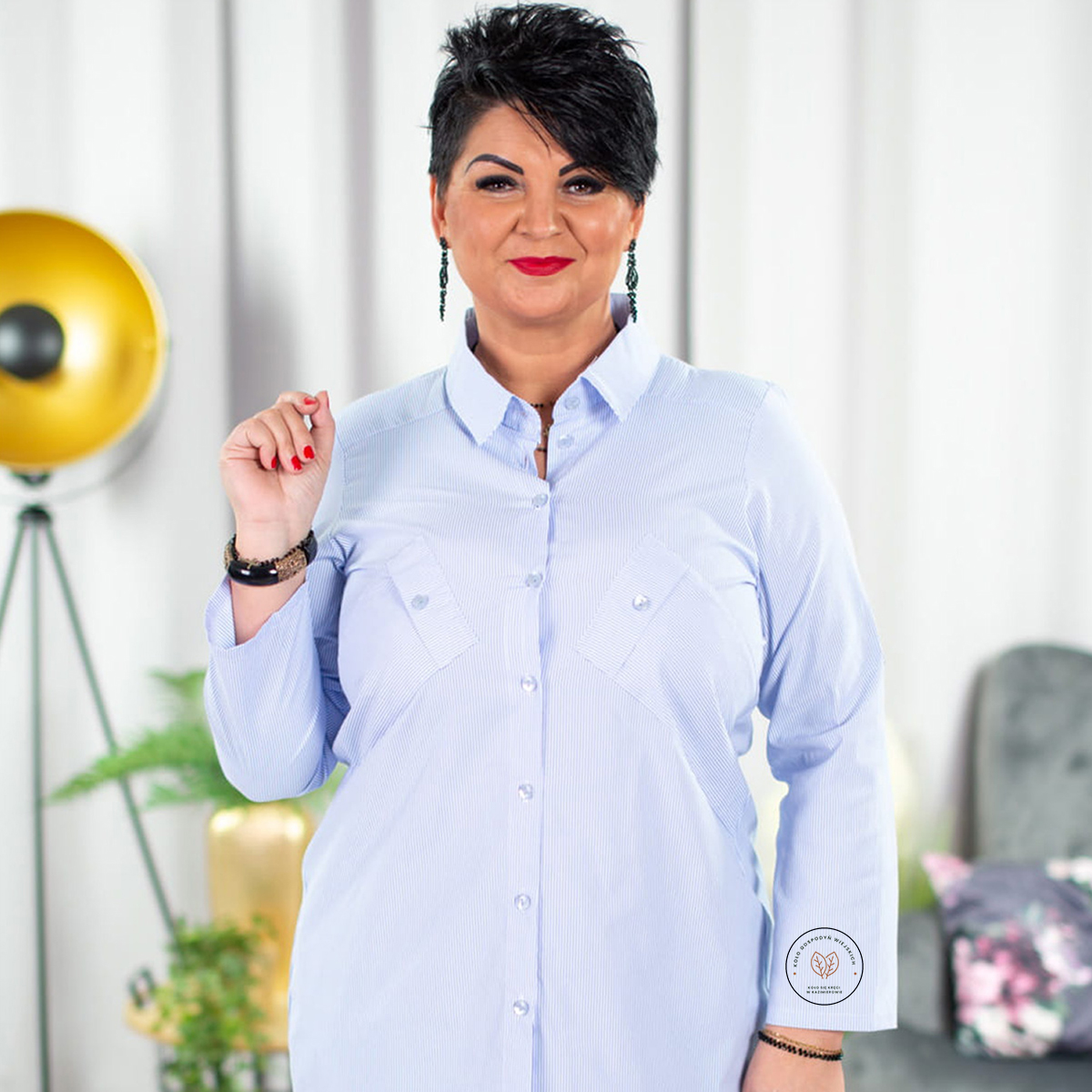 Elegancka koszula długa dla KGW