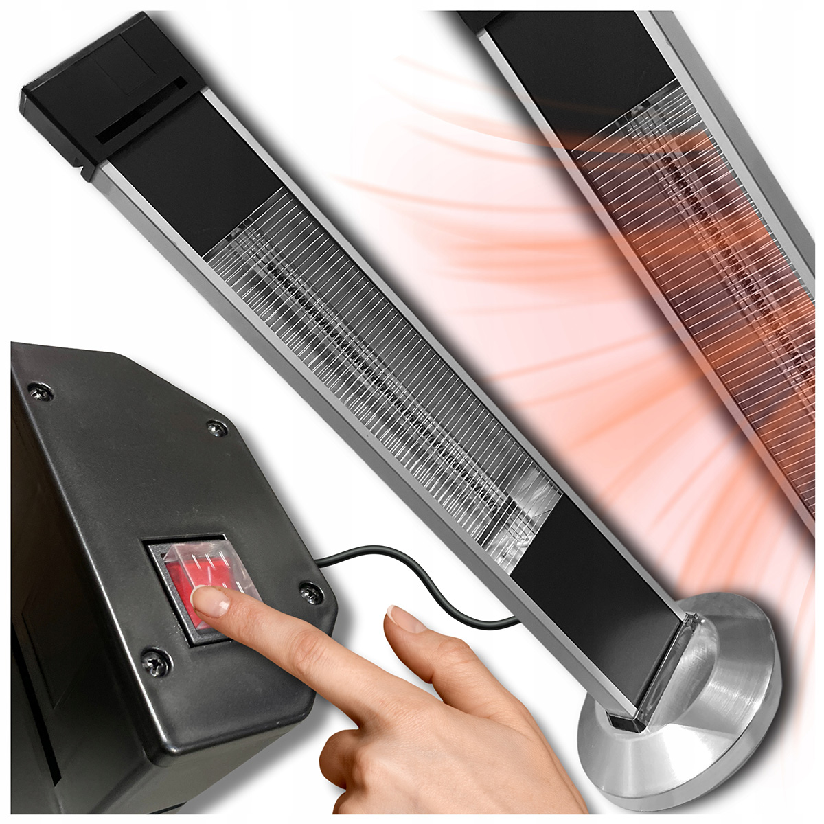 Parasol grzewczy pod namiot dla KGW