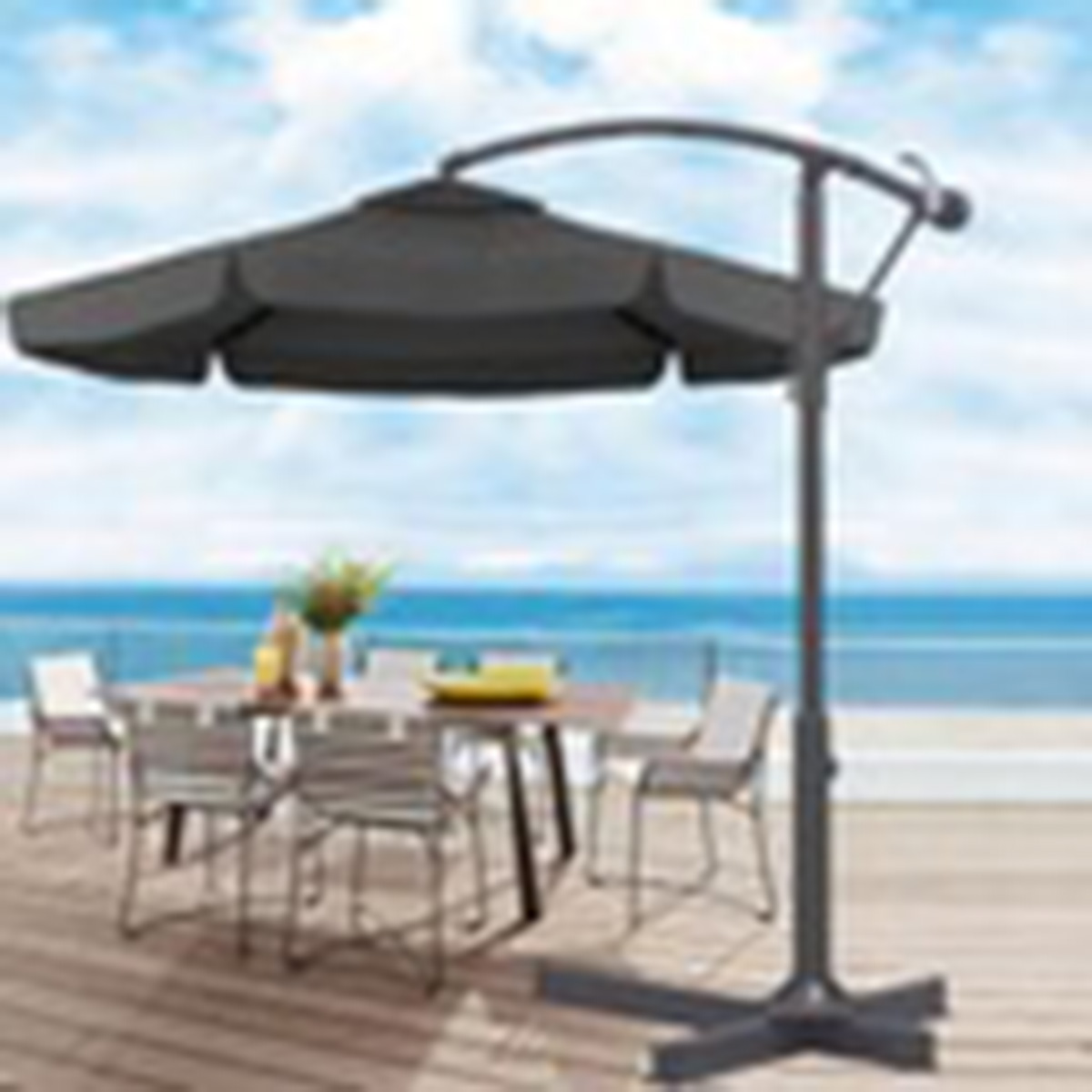 Parasol z podstawą 3,5m dla KGW - obrazek 3