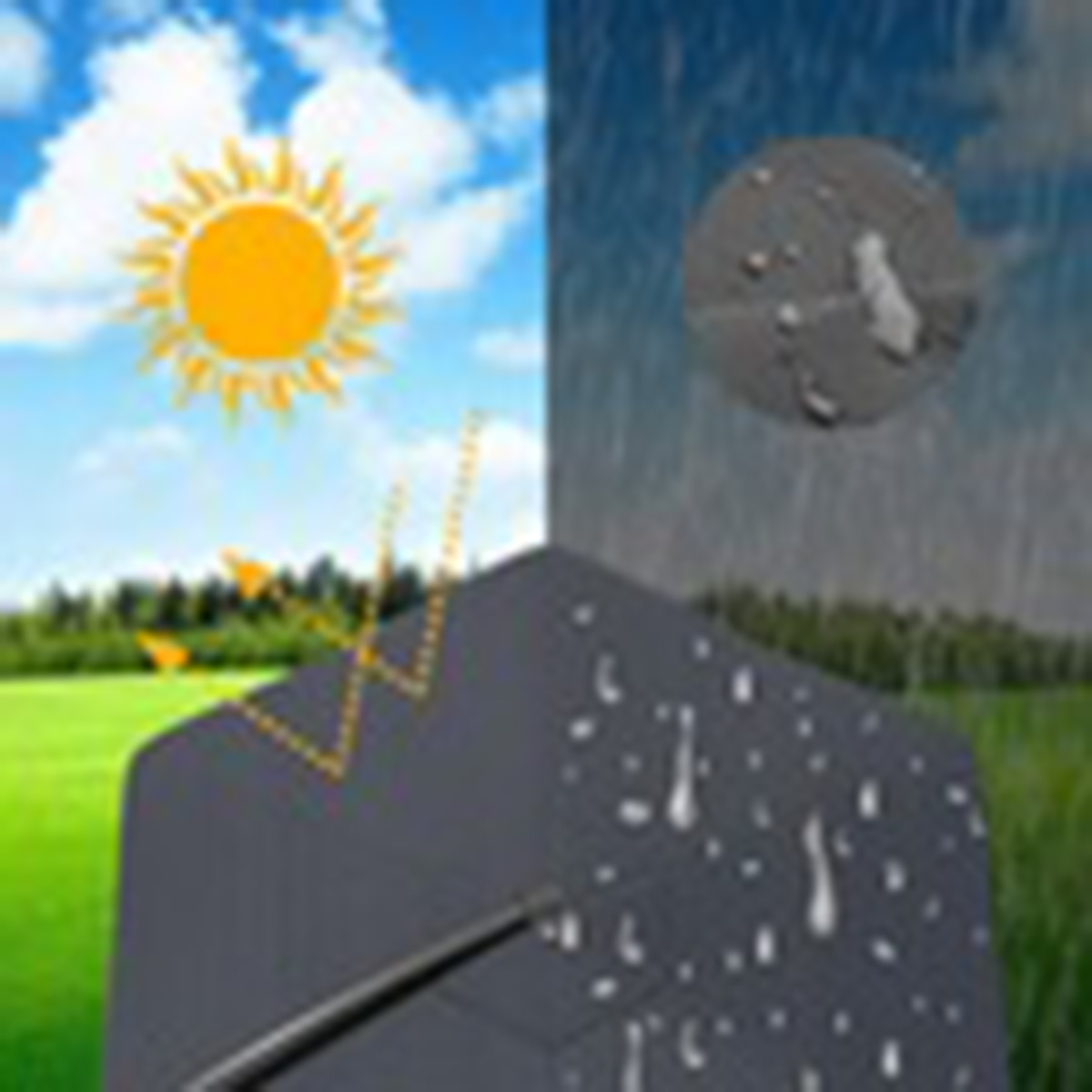 Parasol z podstawą 3,5m dla KGW - obrazek 4