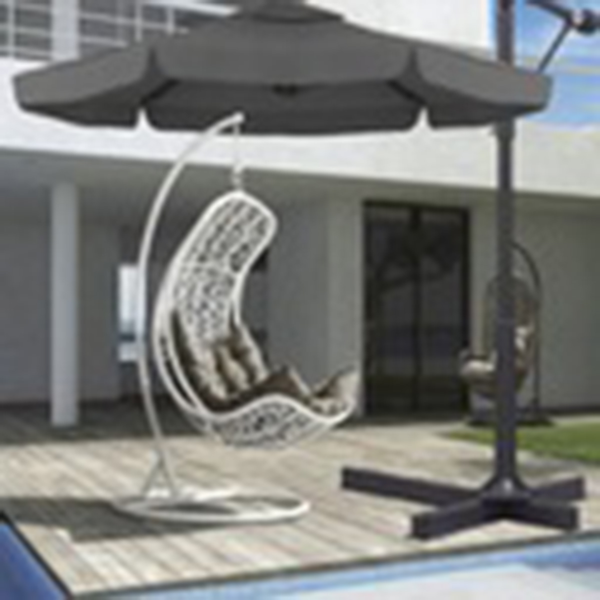 Parasol z podstawą 3,5m dla KGW - obrazek 5