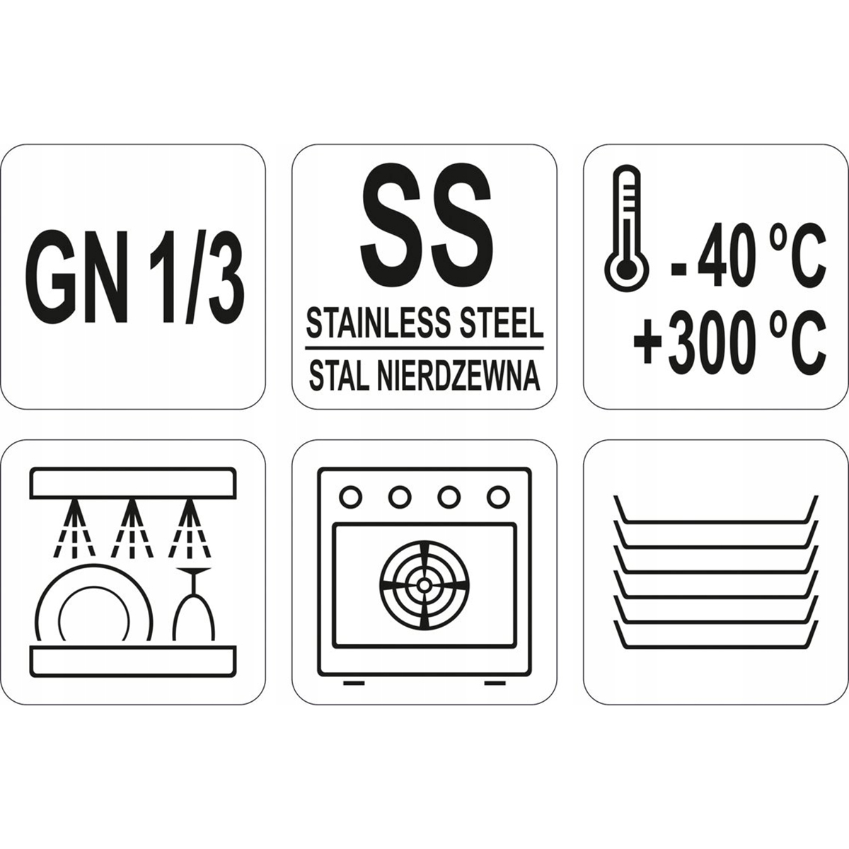 Pokrywka do pojemnika GN 1/3 dla KGW - obrazek 3