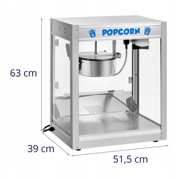 Profesjonalne urządzenie do popcornu 1350 W - obrazek 6