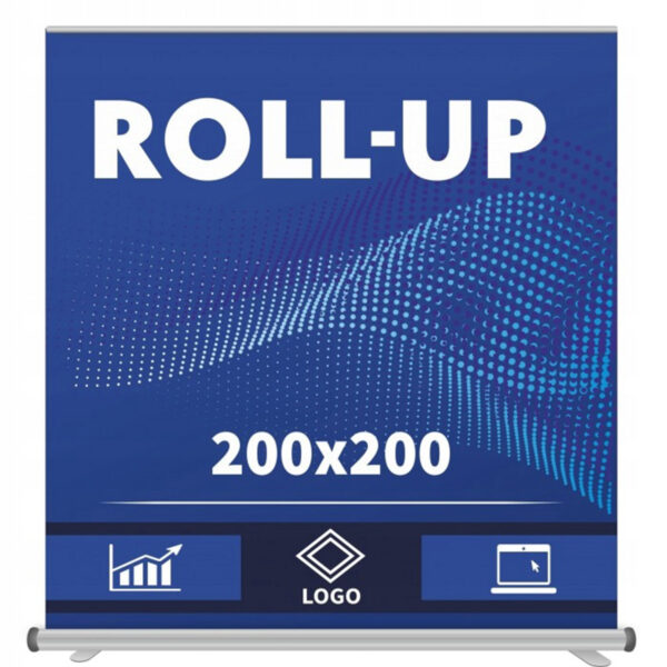 Rollup 200x200 cm