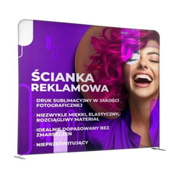 ścianka reklamowa 2,5x2,3metra