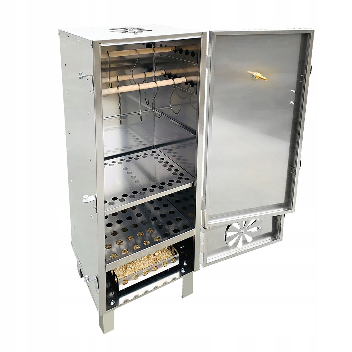 Wędzarnia stalowa duża dla KGW - obrazek 3