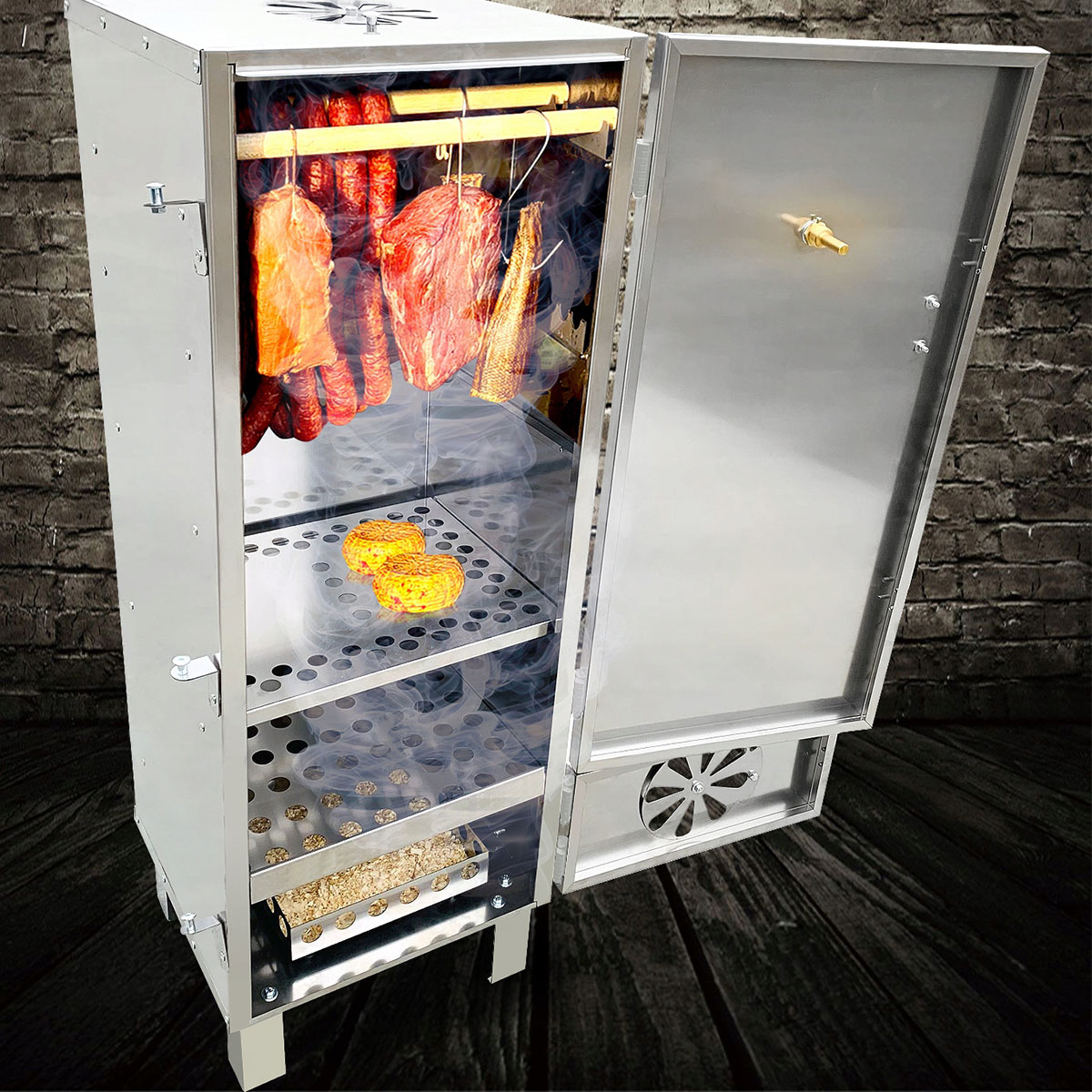 Wędzarnia stalowa duża dla KGW - obrazek 10