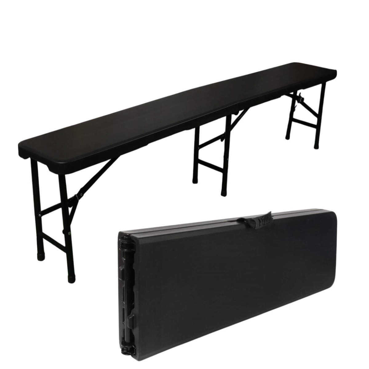 Ławka do siedzenia 180x28x42cm wys ciemna dla KGW