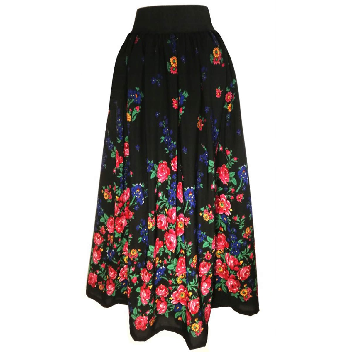 Spódnica w kwiaty ludowa dla KGW