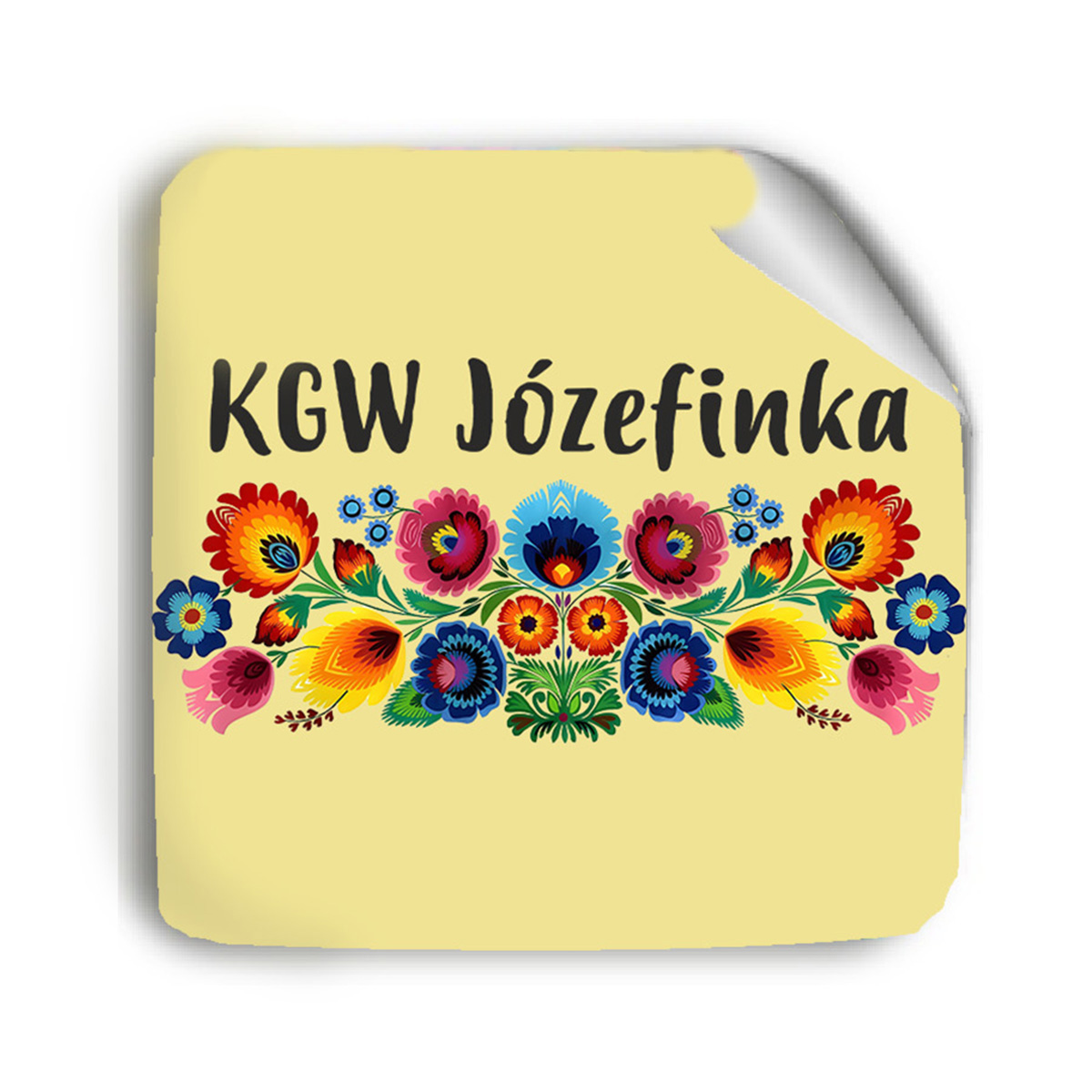 Etykiety na butelki/słoiki 132 szt dla KGW