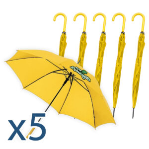 Parasol automatyczny z logo dla KGW - zestaw 5 sztuk