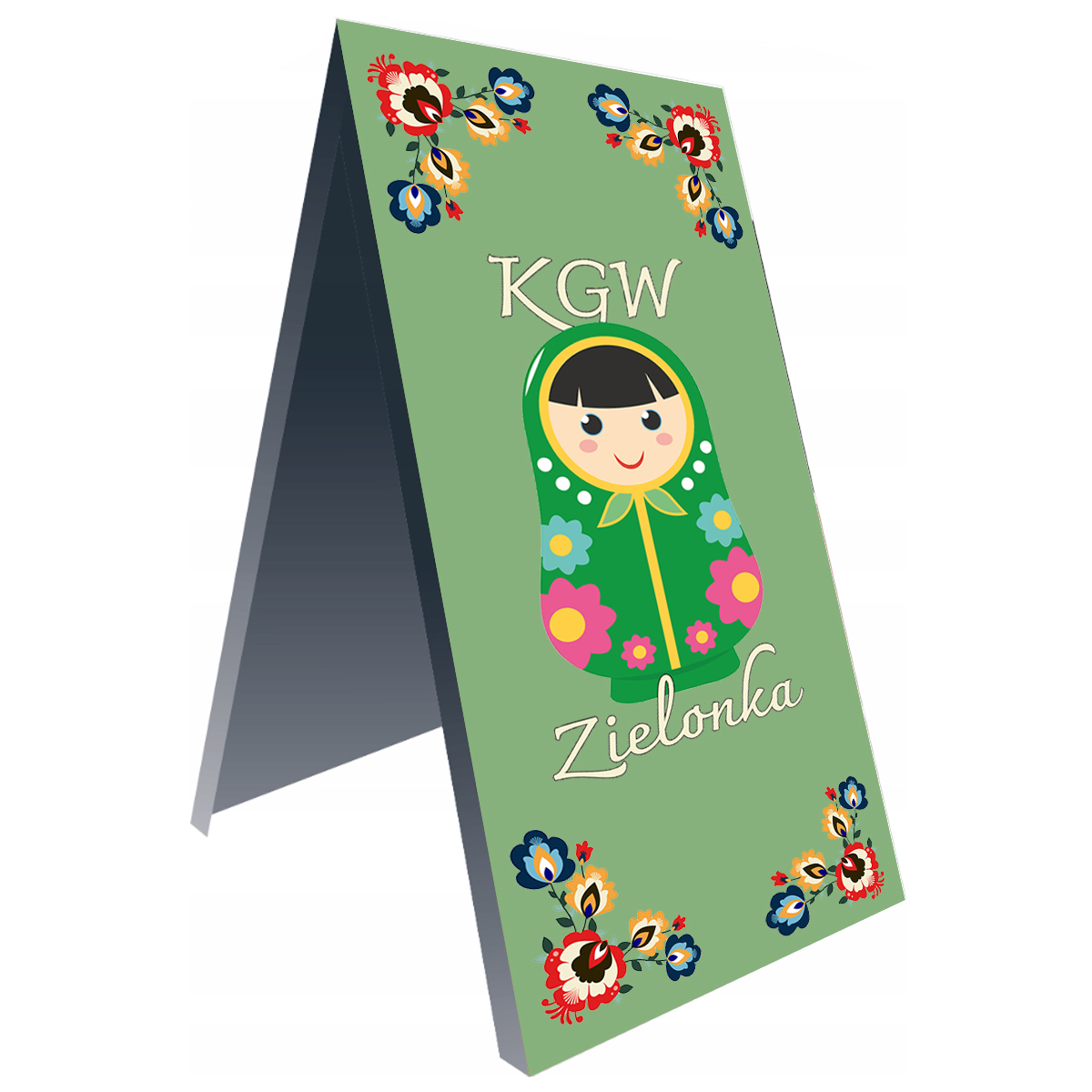 Potykacz metalowy z nadrukiem dla KGW