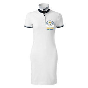 Sukienka z kołnierzykiem dla KGW