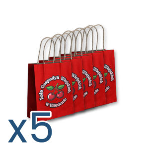 Torba papierowa z logo dla KGW 10 szt