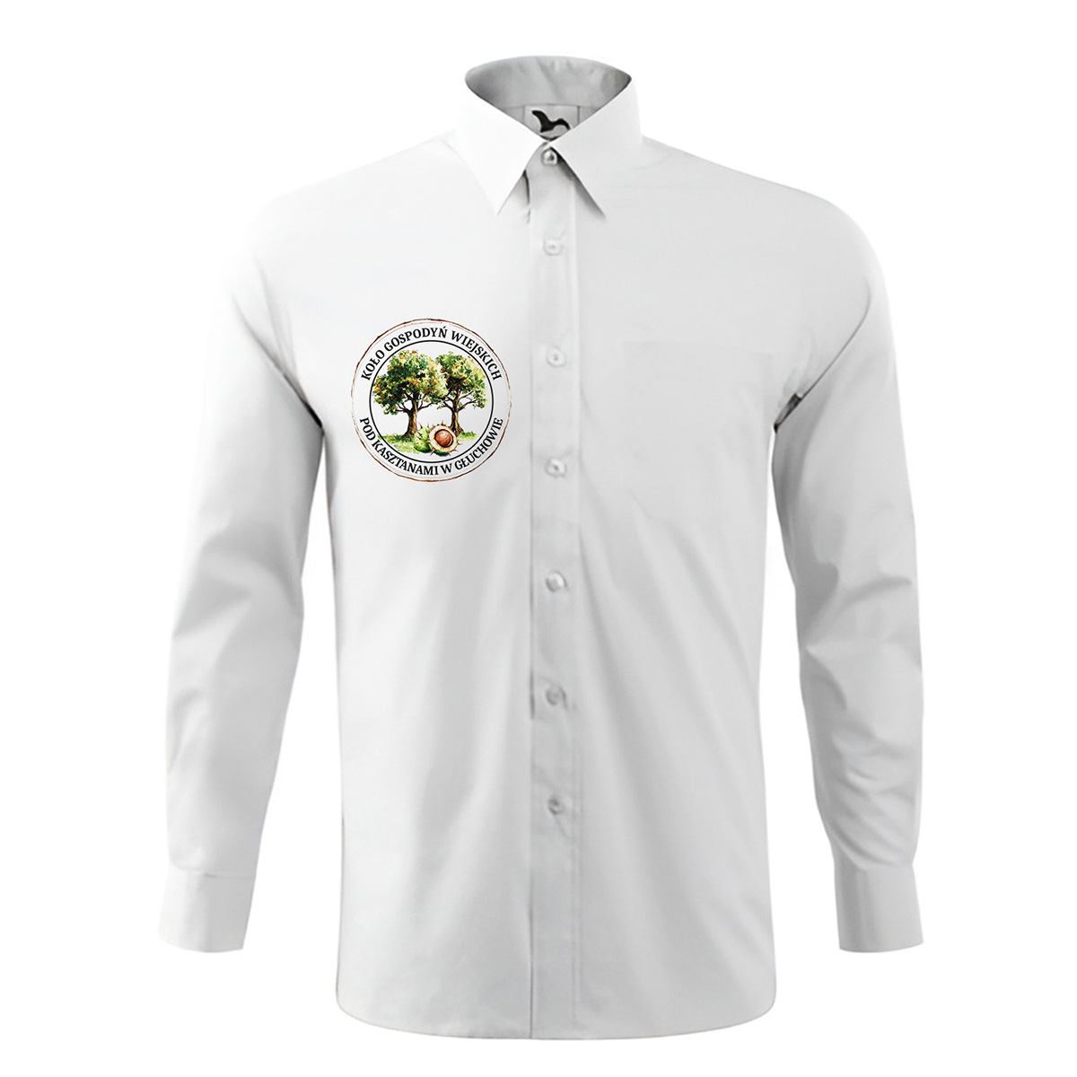 Koszula duża Malfini z długim rękawem dla KGW