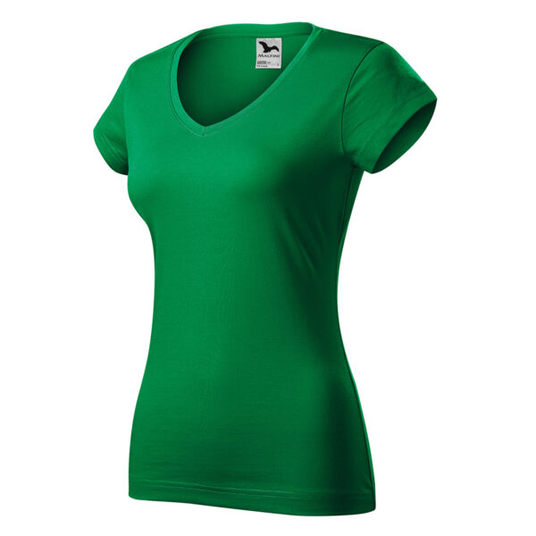 koszulka w serek damska Fit V-neck162 - obrazek 11