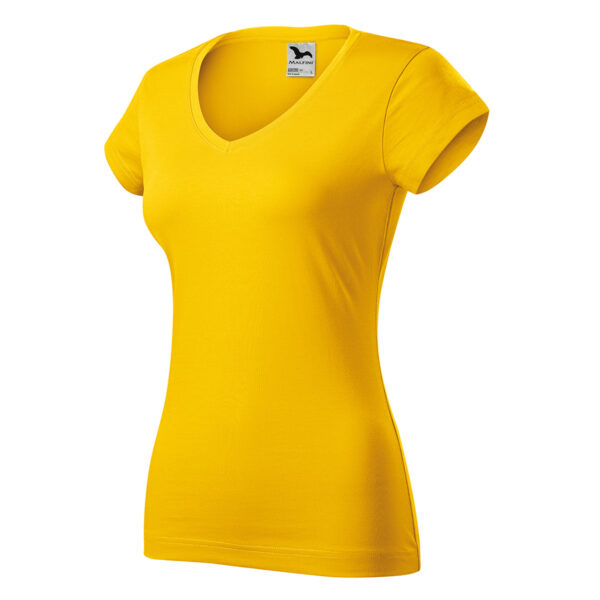 koszulka w serek damska Fit V-neck162 - obrazek 12