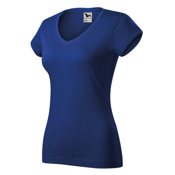 koszulka w serek damska Fit V-neck162 - obrazek 4