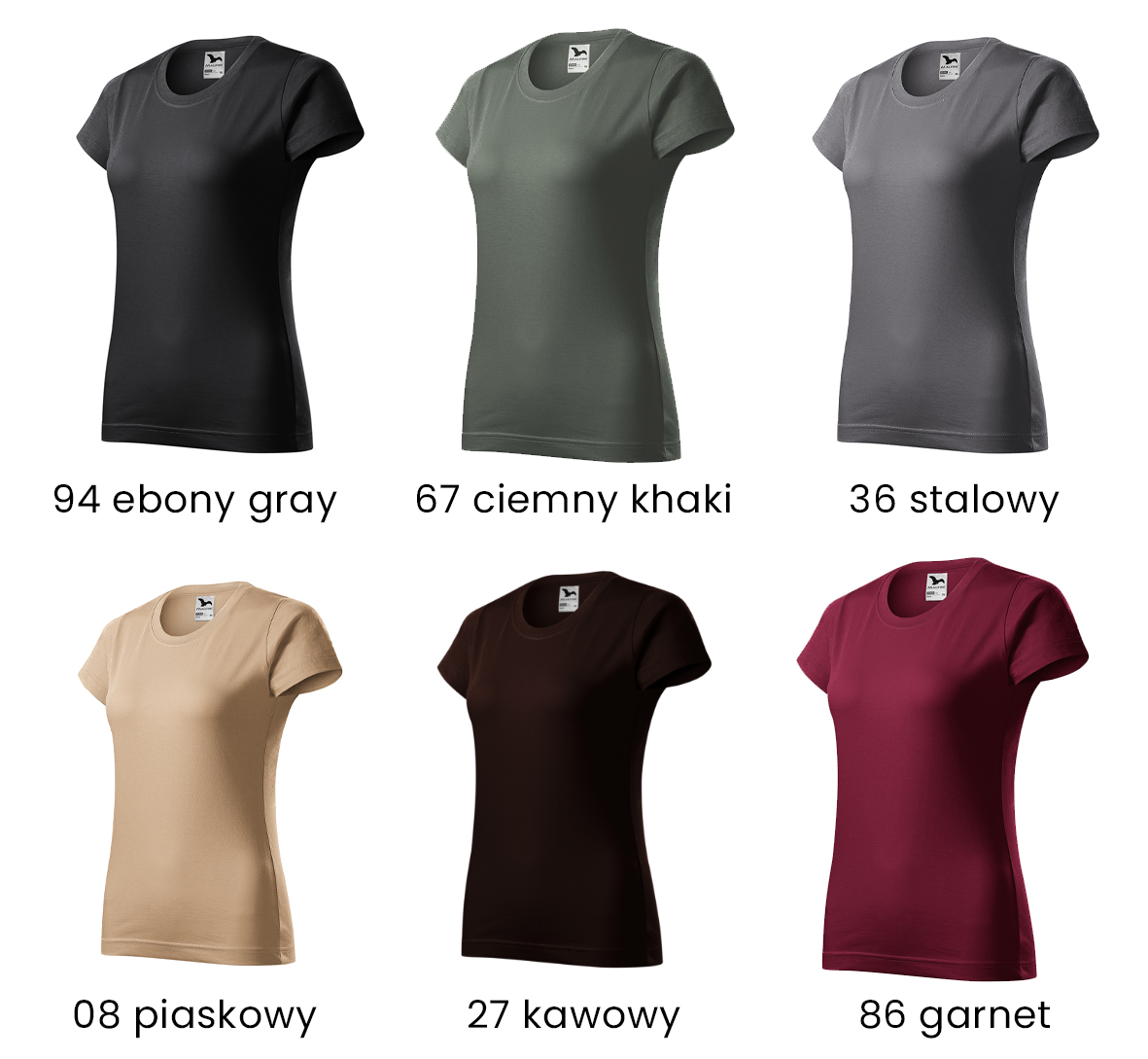 Koszulka malfini damska BASIC 134 dla KGW - obrazek 4