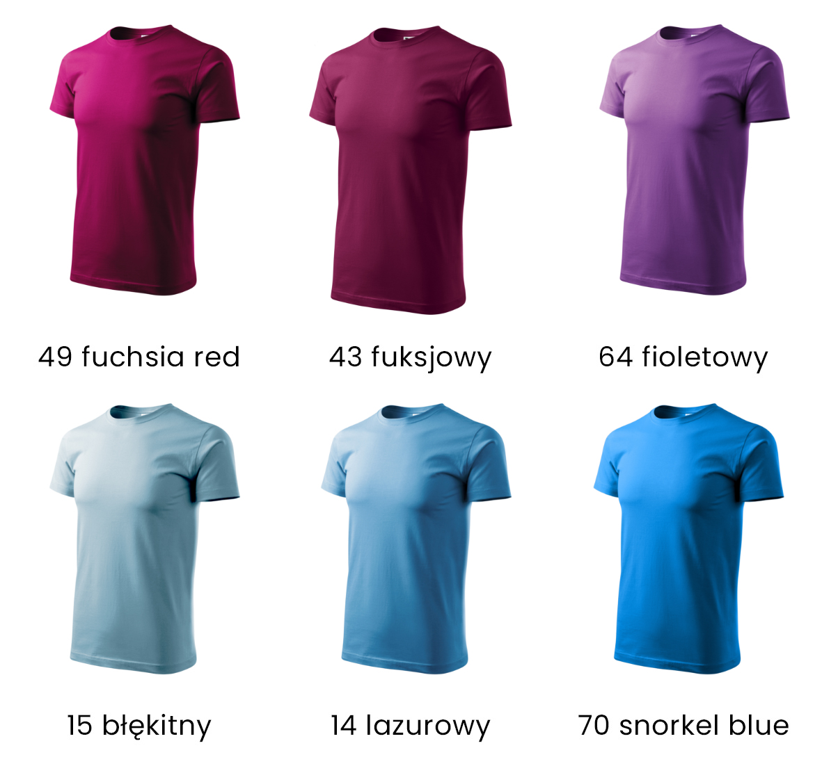 Koszulka malfini męska Basic129 dla KGW - obrazek 6