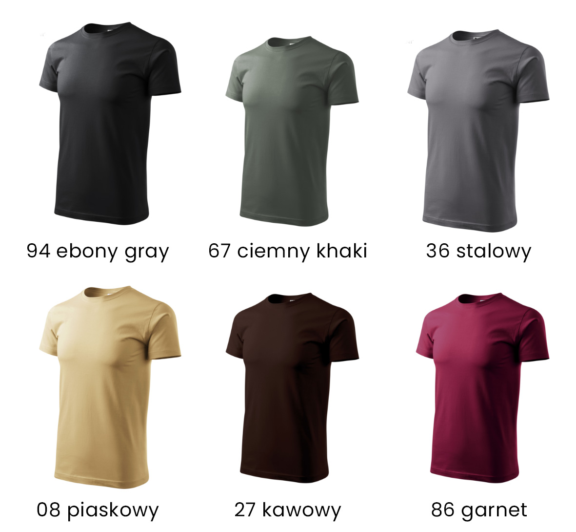 Koszulka malfini męska Basic129 dla KGW - obrazek 4