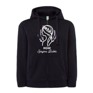Bluza dresowa - czarna - dla KGW