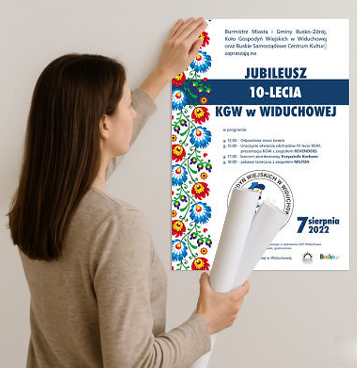 Plakat B2 10 sztuk dla KGW