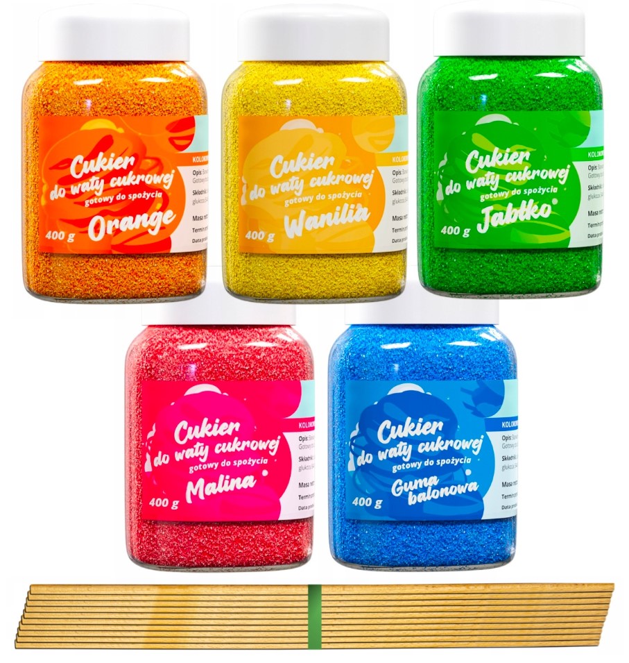 Cukier 2kg do waty cukrowej dla KGW