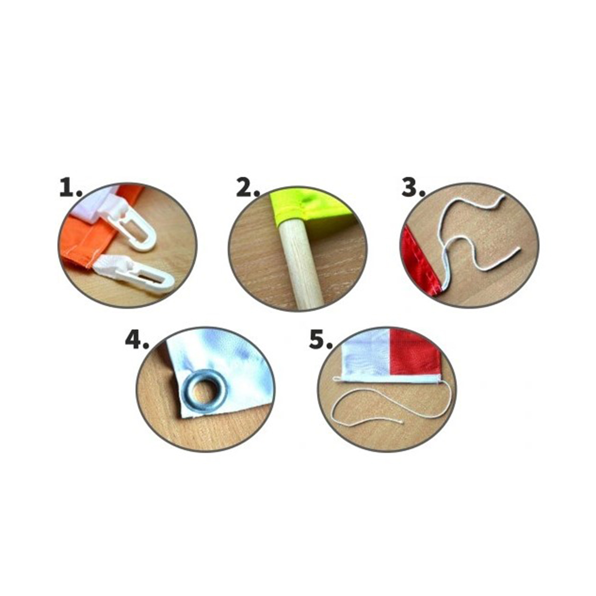 Flaga z nadrukiem dla KGW - obrazek 2