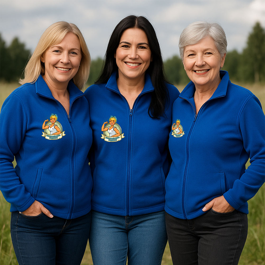 bluzy polarowe z nadrukiem dla KGW