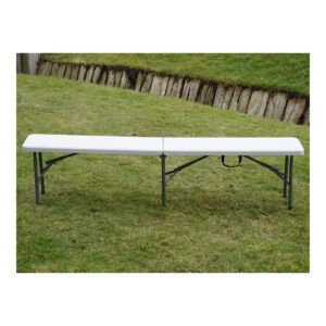 Składana ławka plastikowa długa 240cm dla KGW