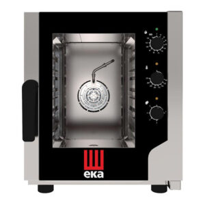 Średni piec konwekcyjno parowy z pokrętłami