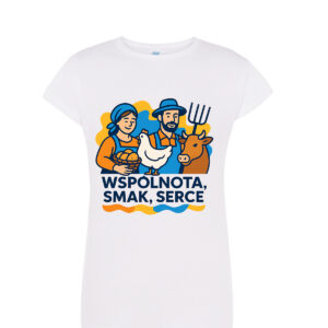 Koszulka dla KGW - wspólnota, smak, serce 1