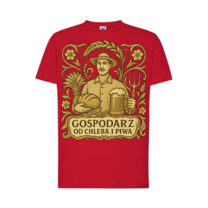 Koszulka dla KGW - Gospodarz od chleba i piwa
